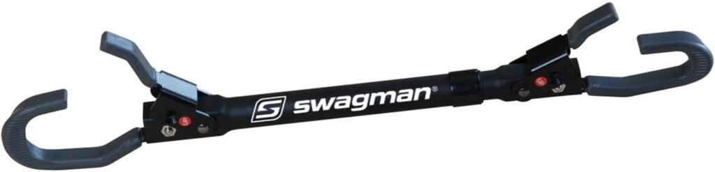 Swagman Bicycle Carrier TRAVELER XC2 RV Approved Hitch Mount Bike Rack , Black